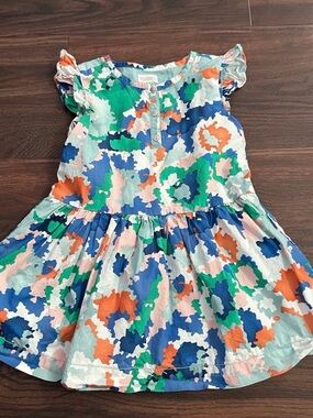 Gymboree Oceanic Preservation Society Digital Camo Dress Girls Size 3T